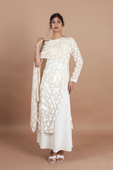 Ivory Wrap-Up Tunic